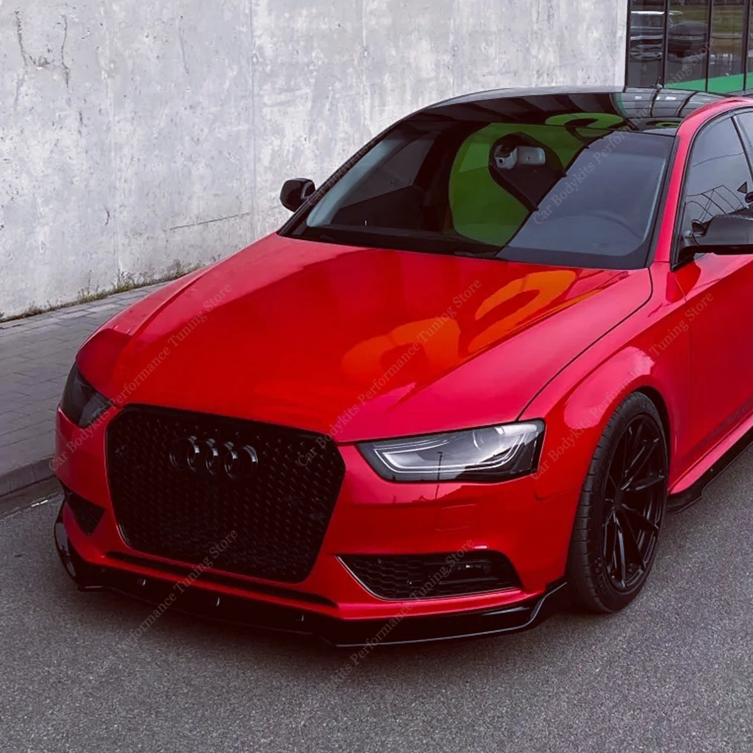 

Для Audi A4 B8 B8.5 8K передний бампер спойлер сплиттер диффузор модернизация A4 TFSI TDI FSI NON-S-line 2012-2016 LCI Bodykits