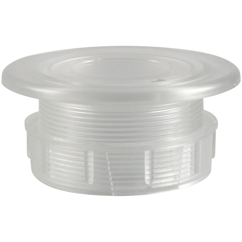 For Outdoor Dining RV Sunshade Umbrella Cap Glass Top Umbrella Ring Thicker ABS PC Material Scratch Resistant Design