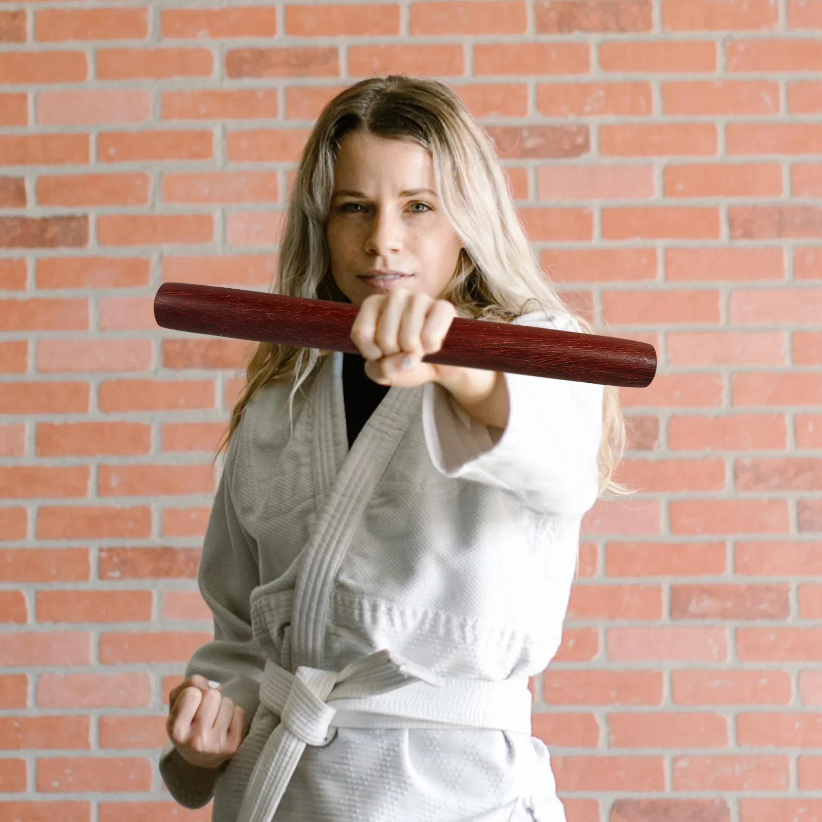 Daily Use Tai Stick Portable Sturdy Wear-Resistant Smooth Surface No Burrs for Calm Gentle Movement Practice Chinese Kungfu