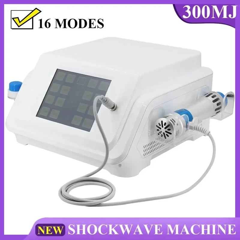 New 300MJ Shockwave Therapy Machine For ED Treatment Pain Relief Relaxation Muscle Body Massager 2024 Professional Shock Wave