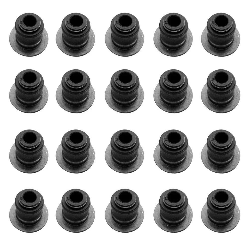 20X Valve Stem Seal For Citroen Fiat Ford Mondeo Jaguar Land Rover Defender Ldv Lti Mazda Peugeot Boxer LR004421 1357589 0956.59