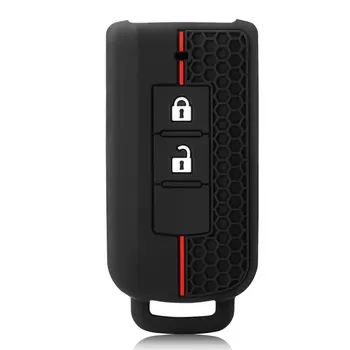 適用於三菱Xpander、Outlander、ASX、Pajero、Eclipse、Cross、Montero的矽膠汽車鑰匙保護套 10 最佳銷售 三菱鑰匙圈套 - №1