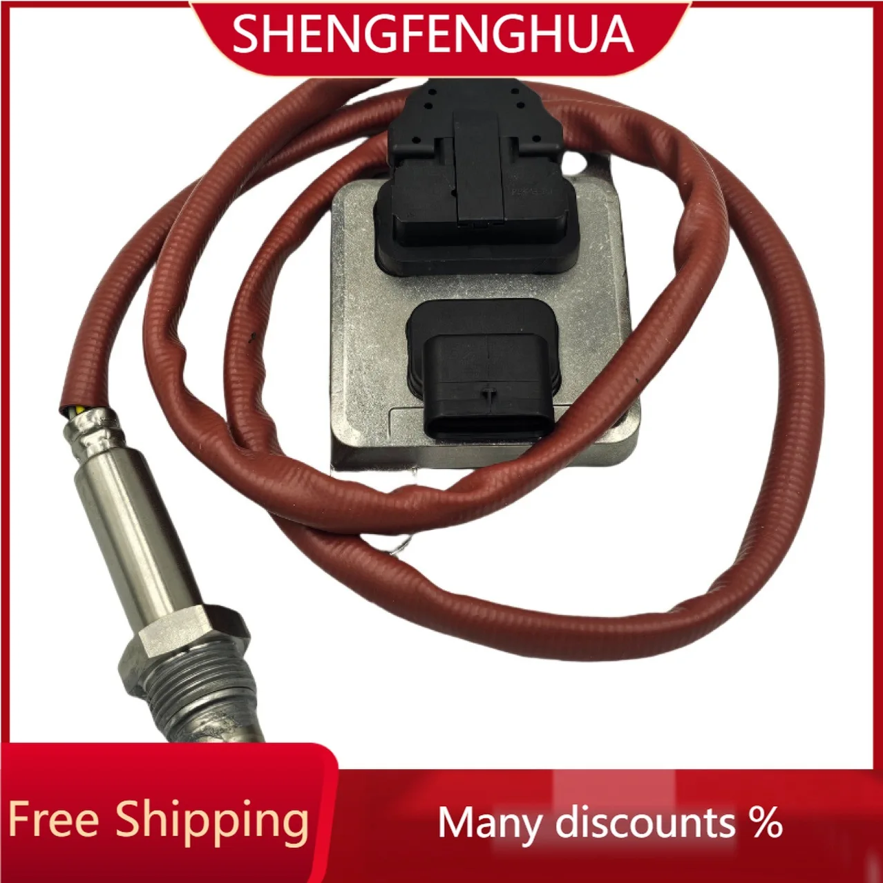 SHENGFENG HUA Free Shipping For BMW 1 2 3 4 5 Series X3 X4 B47 Diesel NOx Sensor 5WK96699B 857647101 2015-2022 SHENGFENGHUA-QY