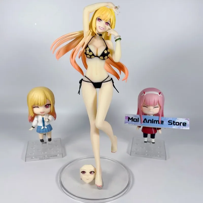 Figura de Kitagawa Marin de 24cm, Anime My-Dress-Up-Darling, Hentai suave, figura de Aciton Sexy, estatuas Marin, decoración, accesorios de mesa