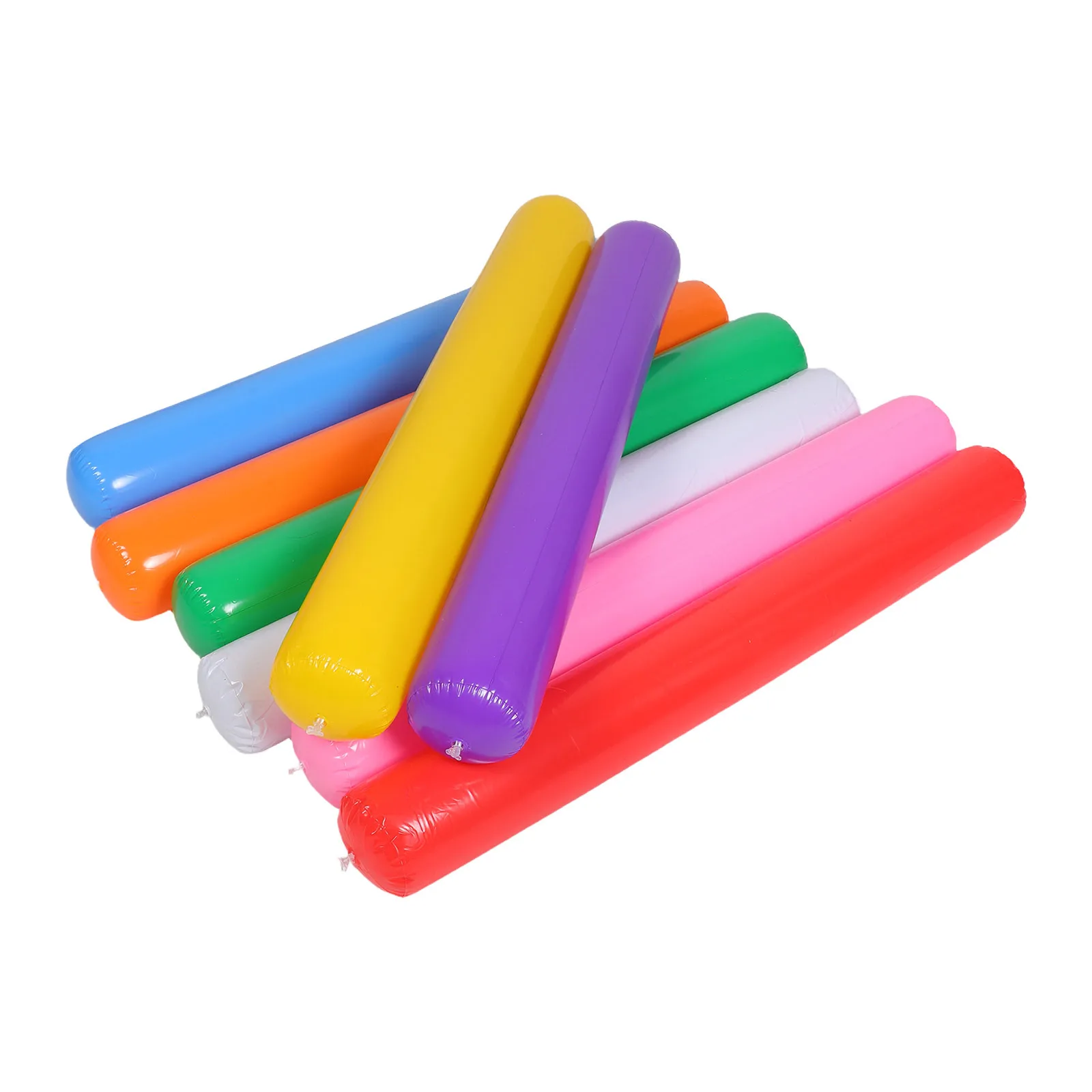 

8Pcs Inflatable Pool Noodles Colorful PVC Float Sticks Kids Swimming Buoyancy Floats Pool Party Swim Accessories