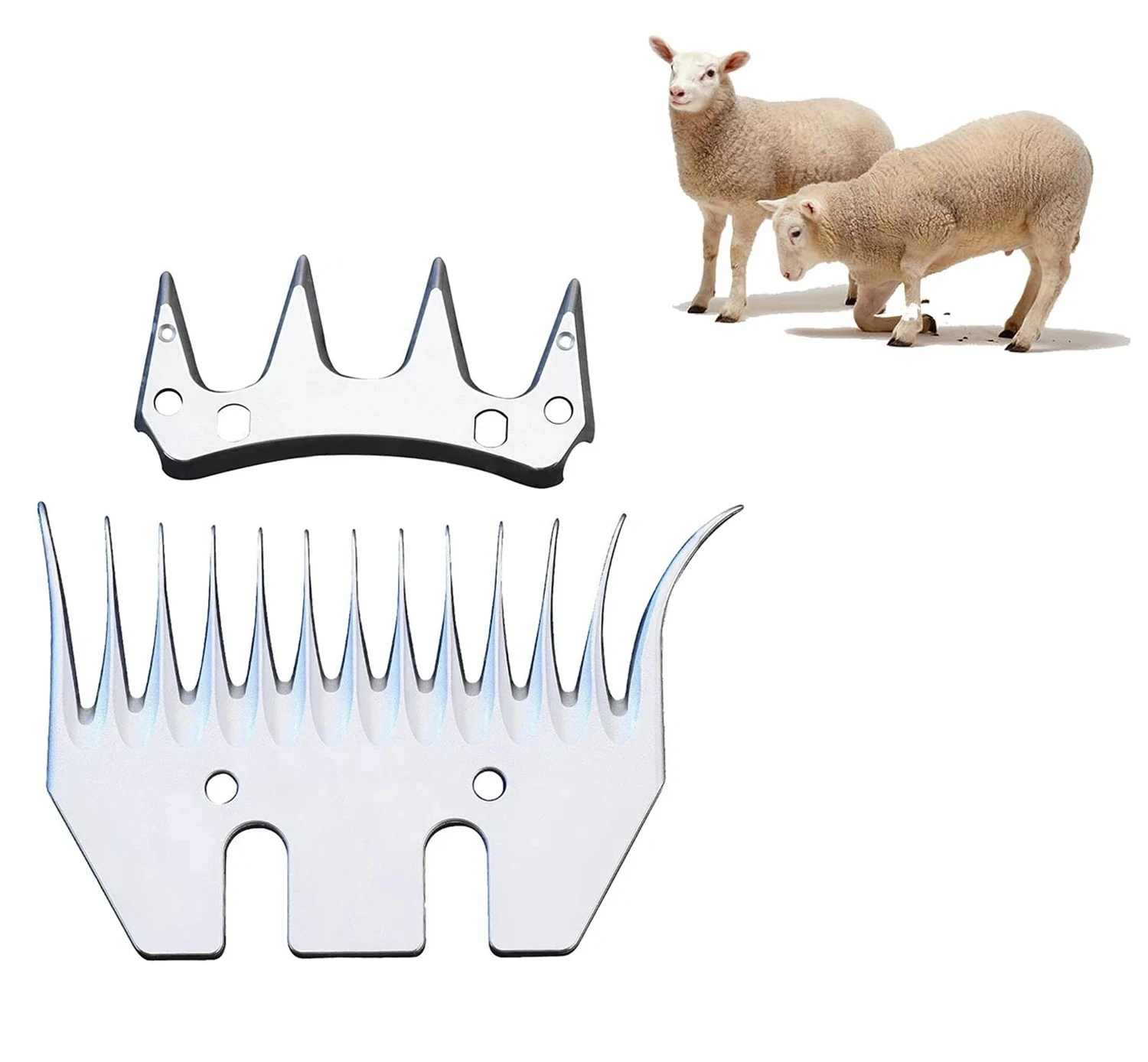 

13, сменные лезвия для машинки для стрижки овец с изогнутыми зубьями для машинки для стрижки овец Oster, Lister, Heiniger, ножницы для животных для коз, ягнят