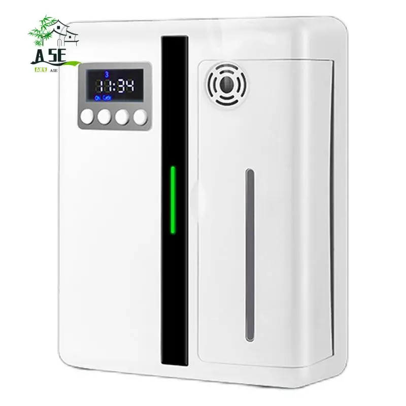

A05E-Air Purifier Wall-Mounted Hotel 160Ml Aroma Diffuser, Fan-Shaped Interior Fan, Dadi Hotel Lobby Aromatherapy Machine(US)