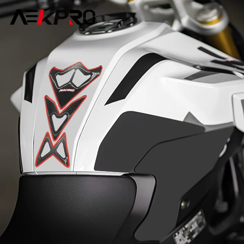 Motocicleta Motor Fuel Tank Sticker, 3D Oil Tank Adesivos, Decalques de proteção para BMW G310R, 310GS, G310RR, K1600GT, K1600GTL, K1600B