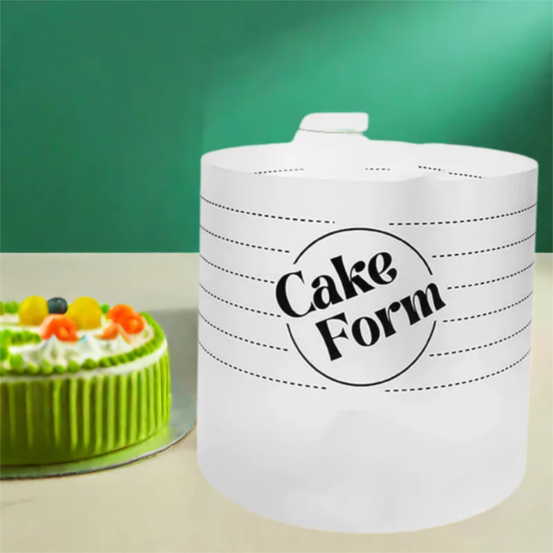 Anneau à gâteau réglable, moule rond à faire soi-même, anneau à gâteau en Mousse rétractable, outils à Fondant, anneau de cuisson circulaire en acrylique