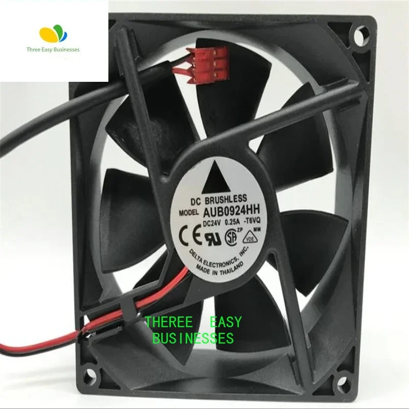 

9025 AUB0924HH DC 24V 0.25A 90*25MM two-wire inverter fan