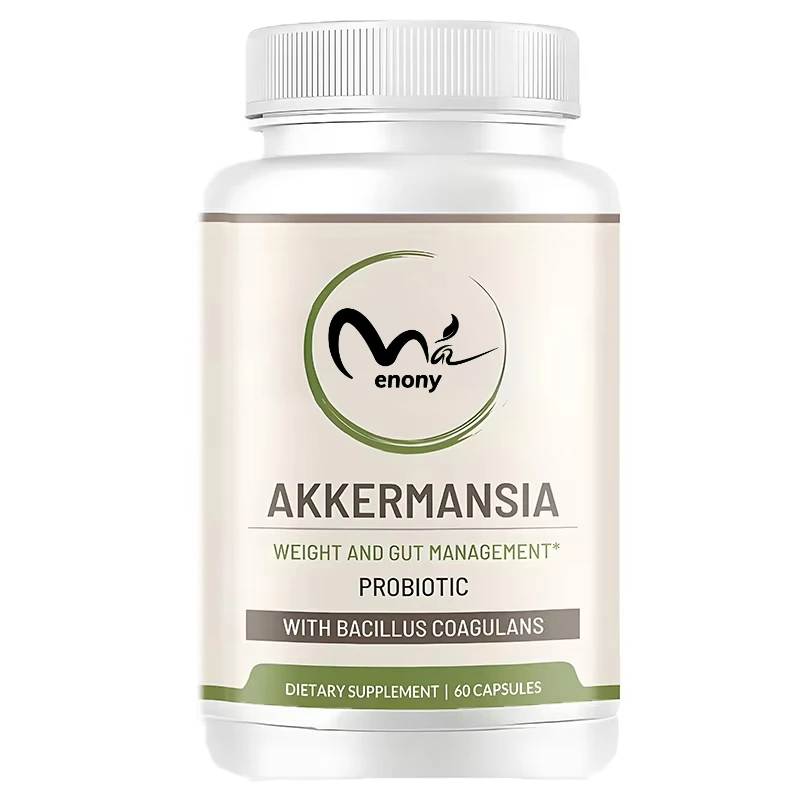 Akkermansia Probiotics Bacillus subtilis ที่มีวิตามิน B2 D3และโครเมียม-น้ำหนักและการจัดการลำไส้