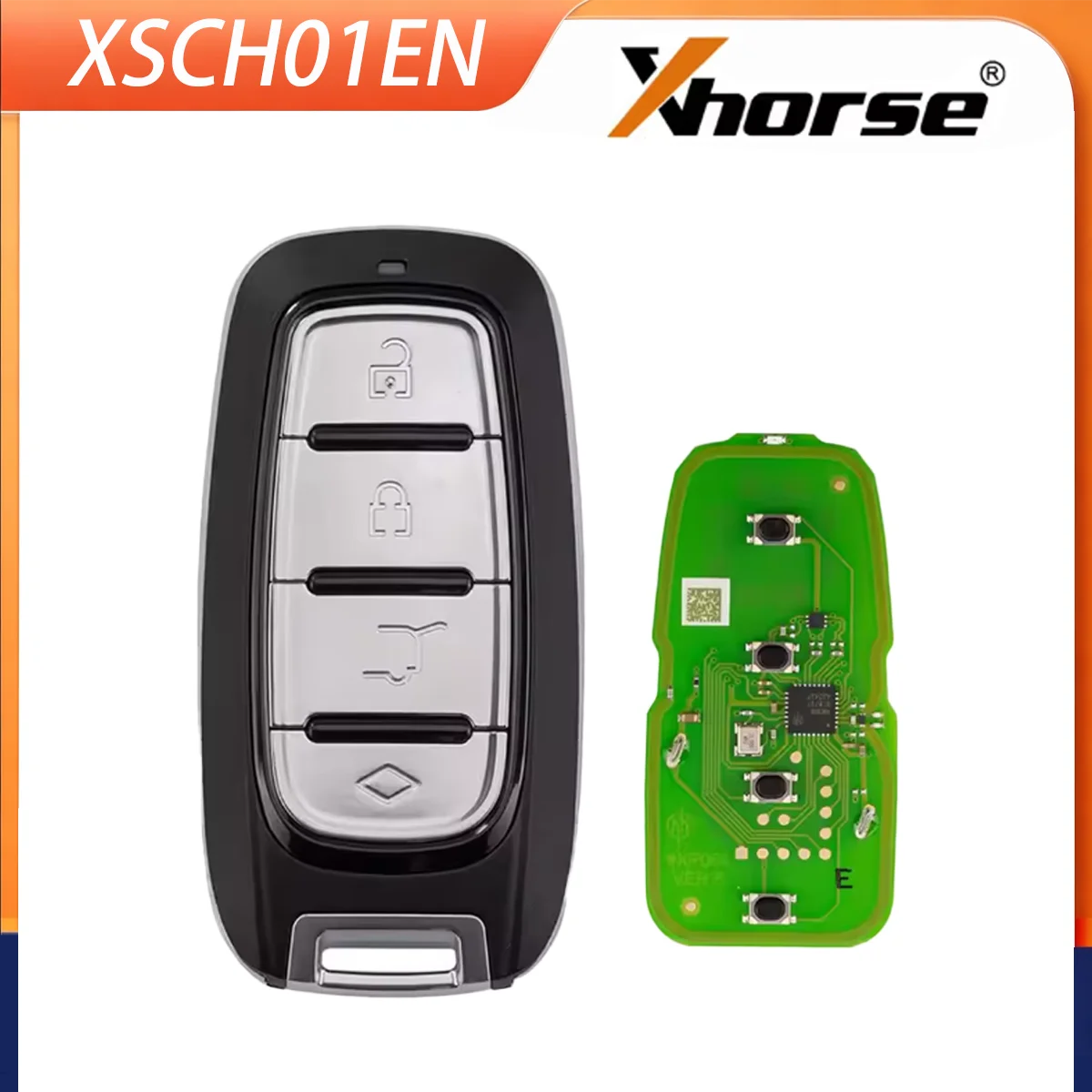 1 Piece Xhorse VVDI XM38 XSCH01EN Universal Smart Key for Chrysler Type 4 Buttons