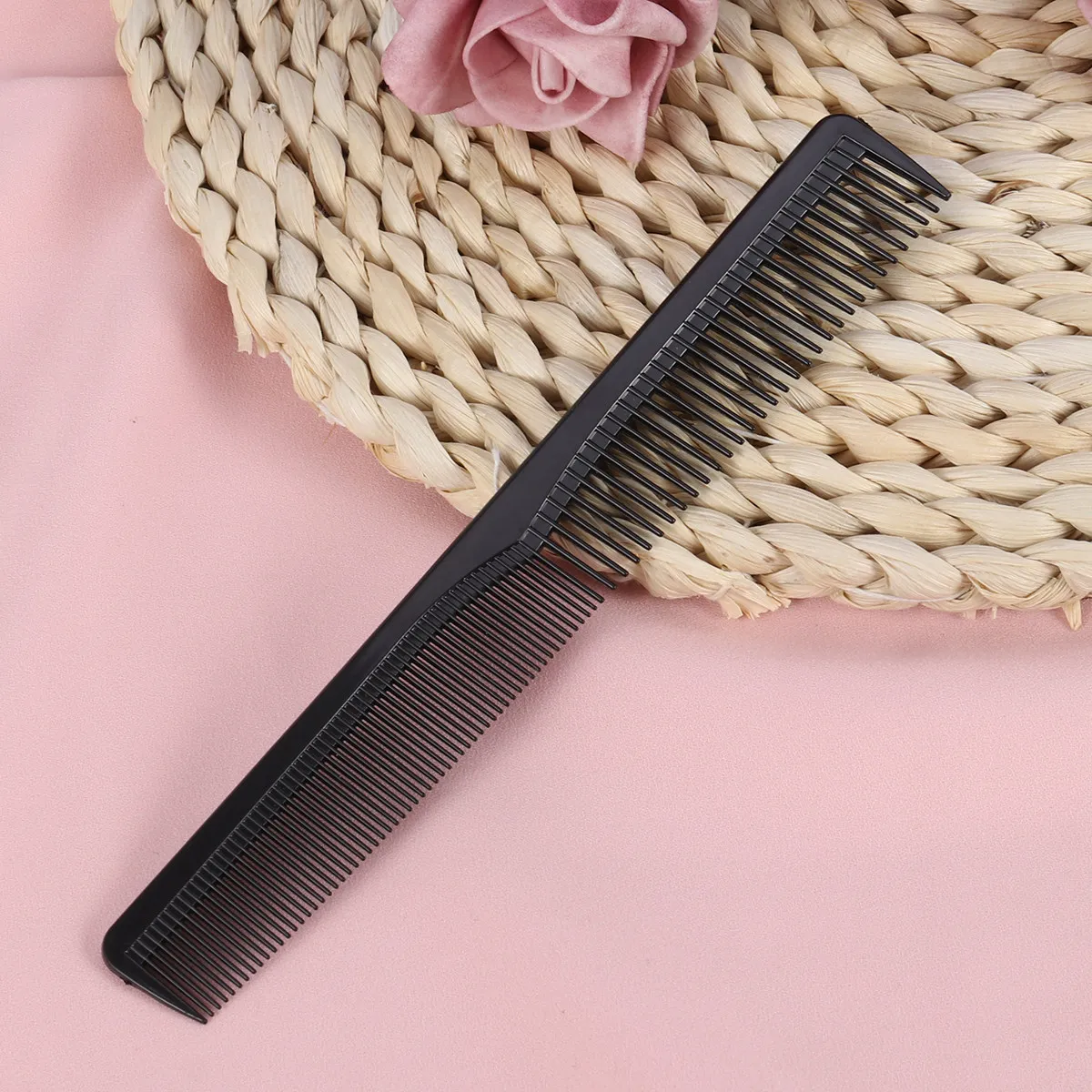 

10Pcs Anti-Static Durable Hair Combs for Home Hotel Salon Use Black Styling Tools Hair Comb Double Side Haircut Comb