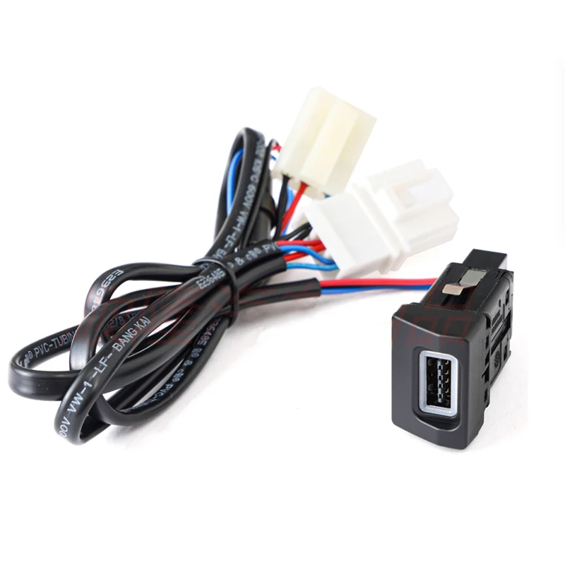 1PC Car Charger Socket USB Charging Outlet Power Adapter Phone For VW Volkswagen Skoda Superb 10-13 Accessorie