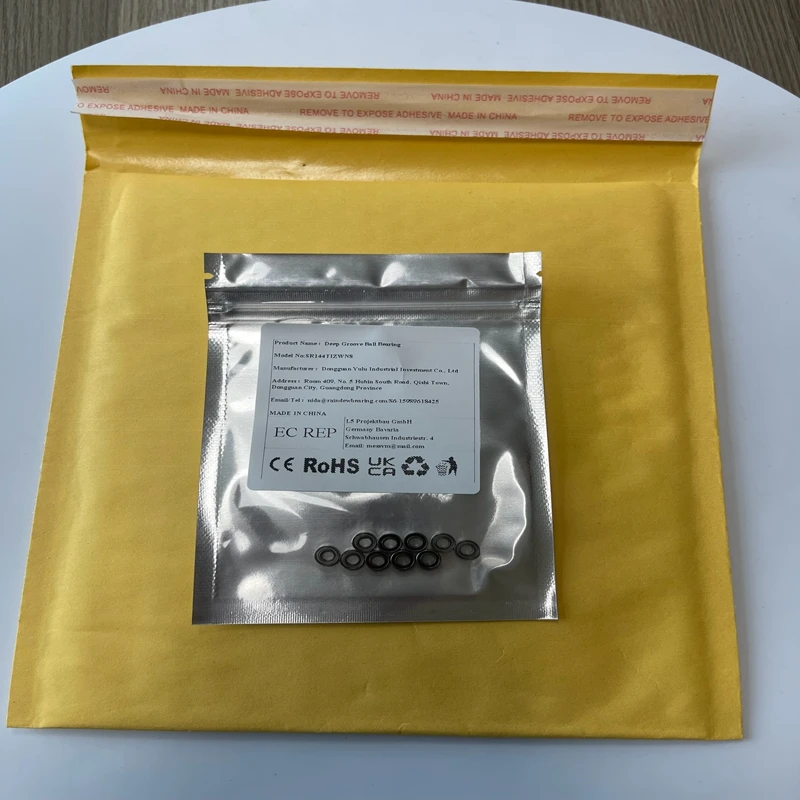 5PCS SR144TIZWN8 High Speed 3.175x6.35x2.78mm Handpiece Bearing Turbine Ceramic Laboratory  Bearings SR144