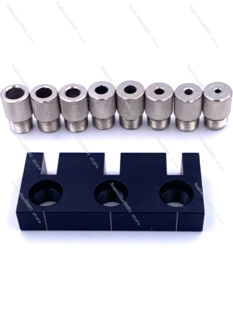 

Three-in-One Two-in-One Puncher Three-in-One Connector Pre-Embedded Nut Round Wood Tenon Woodworking Furniture Punching Die