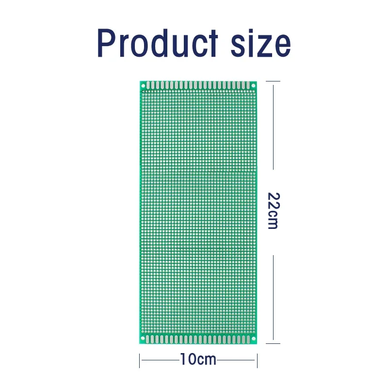 1PCS PCB Single Side Board Green 10x10cm 10x22cm 12x18cm DIY Universal Printed Prototype Boards Protoboard Kit Higher Quality