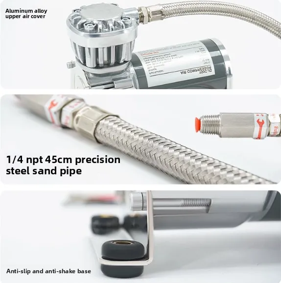 Oil-free air pump Industrial grade air compressor Miniature automatic start-stop air compressor 150CIG
