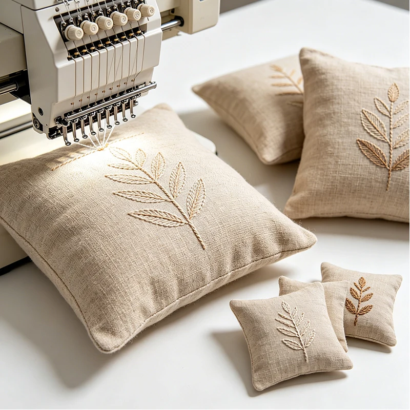 Fully Automatic Embroidery Machine Industrial Multi Head System for High Speed Garment Factory Production Line Use