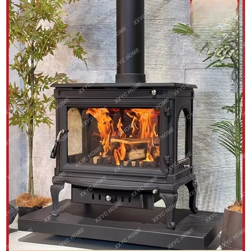 

Q Modern home independent villa living room rural bed and breakfast cast iron heater
