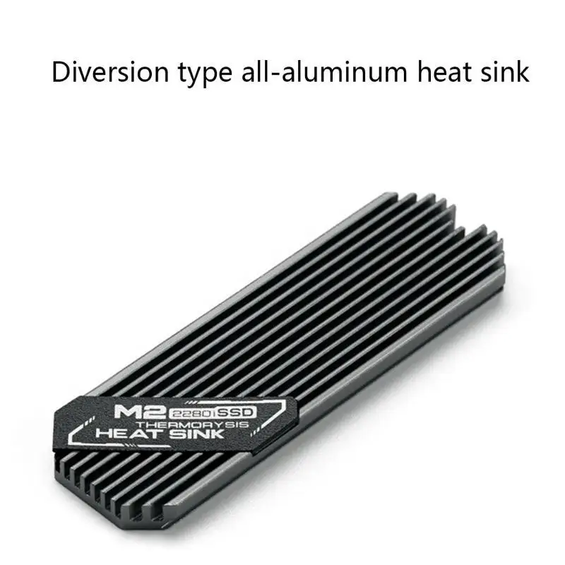 Fotografia 4: Para m.2 ssd almofada de resfriamento dissipador de calor nvme pci-e para m.2 2280 ssd disco rígido dissipador de calor refrigerador térmico para desktop pc