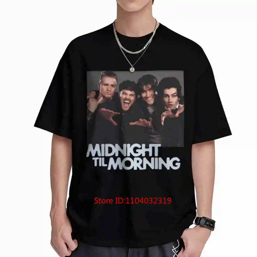 Midnight Til Morning 2026 Short Sleeve Tee 100% Cotton T-Shirt
