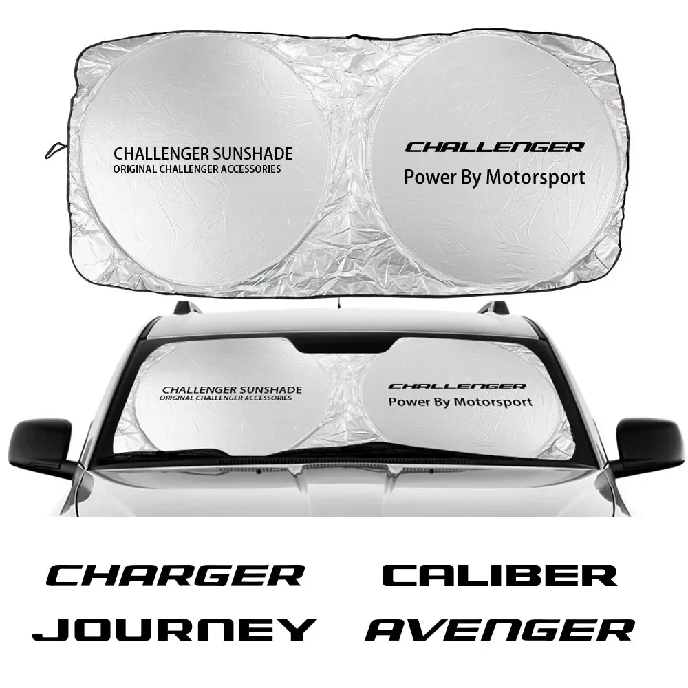 

Car Windshield Sunshade Applicate for Dodge Ram 1500 2019 Journey Nitro Caravan Caliber Challenger Auto Anti-UV Parasol