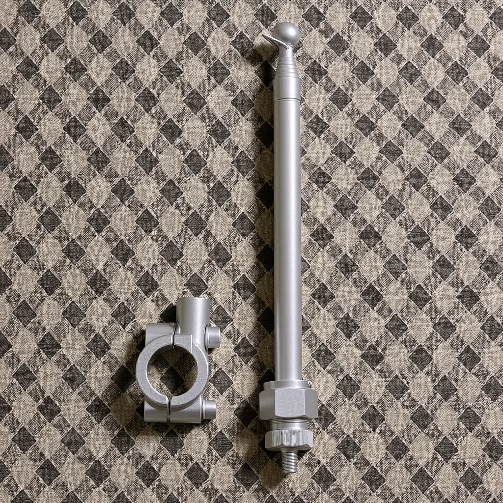 

Adjustable Stainless Steel Telescopic Motorcycle Flagpole Bracket for Dirt Bike Off-Road and Street Bikes Safety Visibility