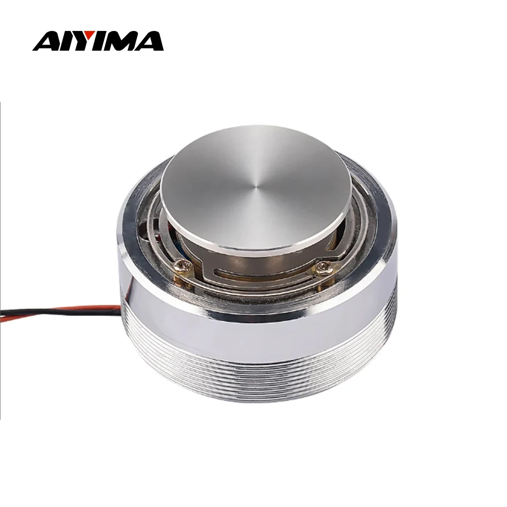 AIYIMA 44MM 50MM Pełnozakresowy Głośnik Wibracyjny Rezonansowy Głośnik Basowy 25W 20W 4 Ohm 8 Ohm Przenośny Głośnik Audio Altavoz 1 szt.