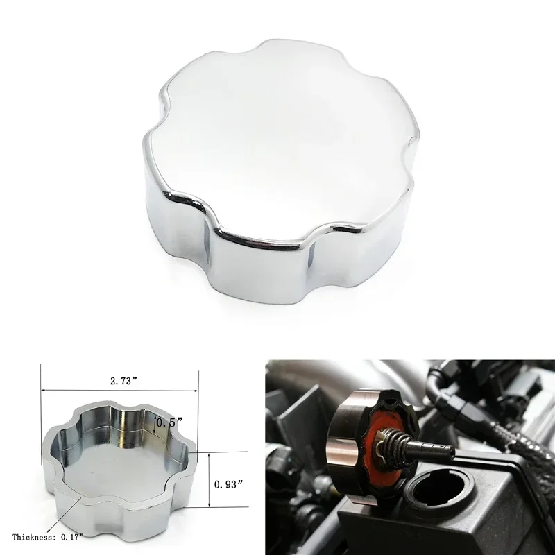 

For 2010 - 2015 Camaro Billet Power Steering Reservoir Cap Chrome 2011 2012 2013 2014