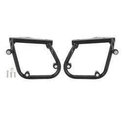 Motorcycles Saddlebag Support Rack 16mm Welded Iron Pipe Motorcycle Side Bag Mounts Bracket For Yamaha XSR 900 2022‑2023