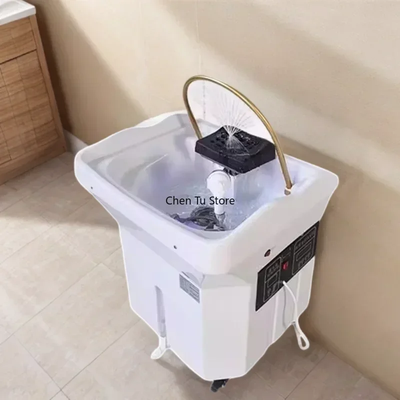 Headspa Mobile Shampoo Basin Japanese Head Spa Salon Chairs Hairdressers Professional Lavacabezas Spa Beauty Salon Furniture