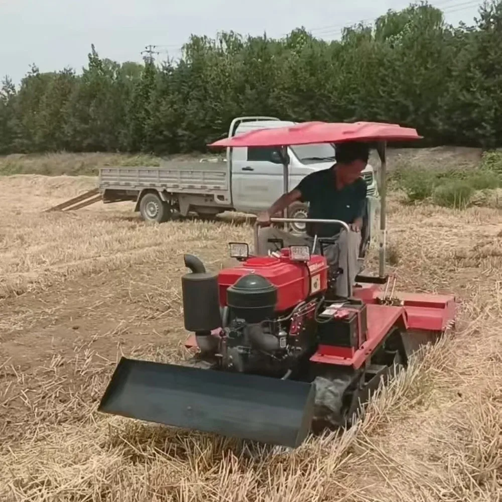 

Multifunctional Garden Mini Tiller: Ditching + Ridging + Sowing in One Step, Doubling Planting Efficiency