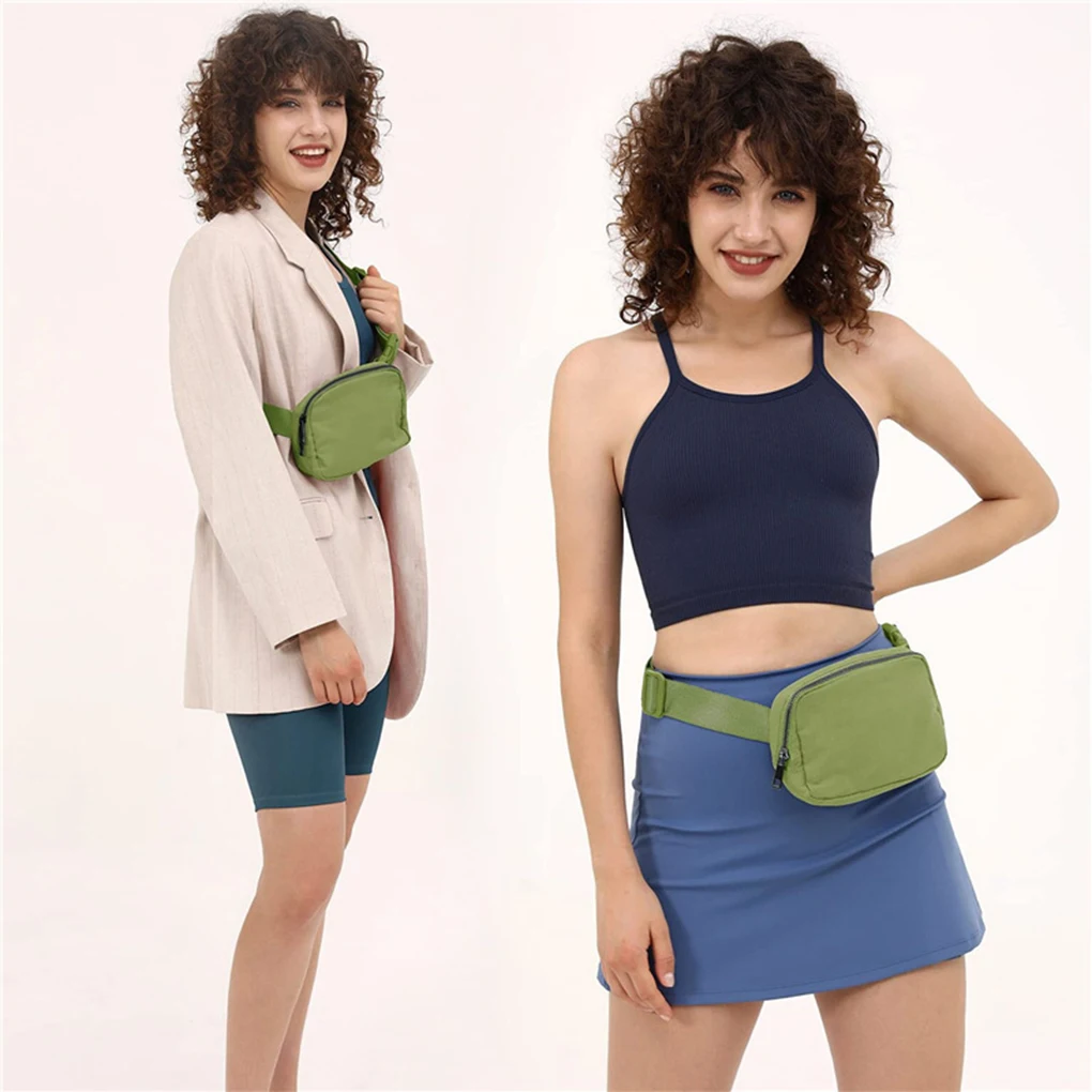 

Fashionable Waist Pack Women Belt Bags Phone Pouch Bags High Quality Girl Nylon Waterproof Fanny Pack Female Chest Packs