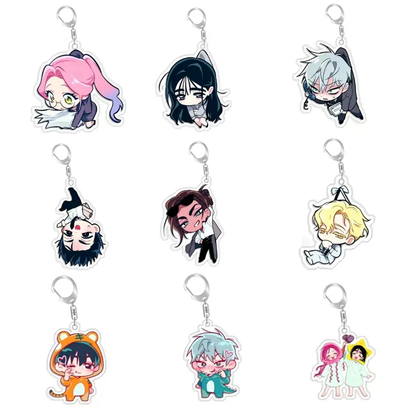 Porte-clés en acrylique Alien Stage Ivan Till Luka Sua Mizi Hyuna, figurines de collection DIY, cadeau pour ami, cadeaux d'anniversaire