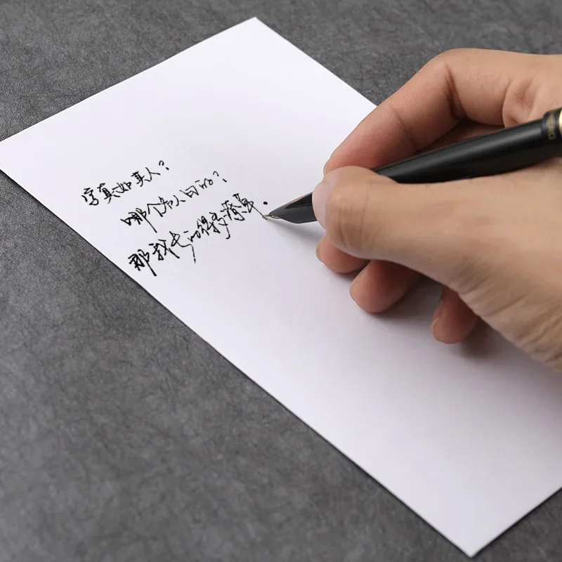 قلم حبر HERO أصلي 7025A 0.5 مم ذو طرف إيريديوم ناعم، للرجال/النساء/الطلاب، مثالي للخط واللامتحانات والمكتب والهدايا #3