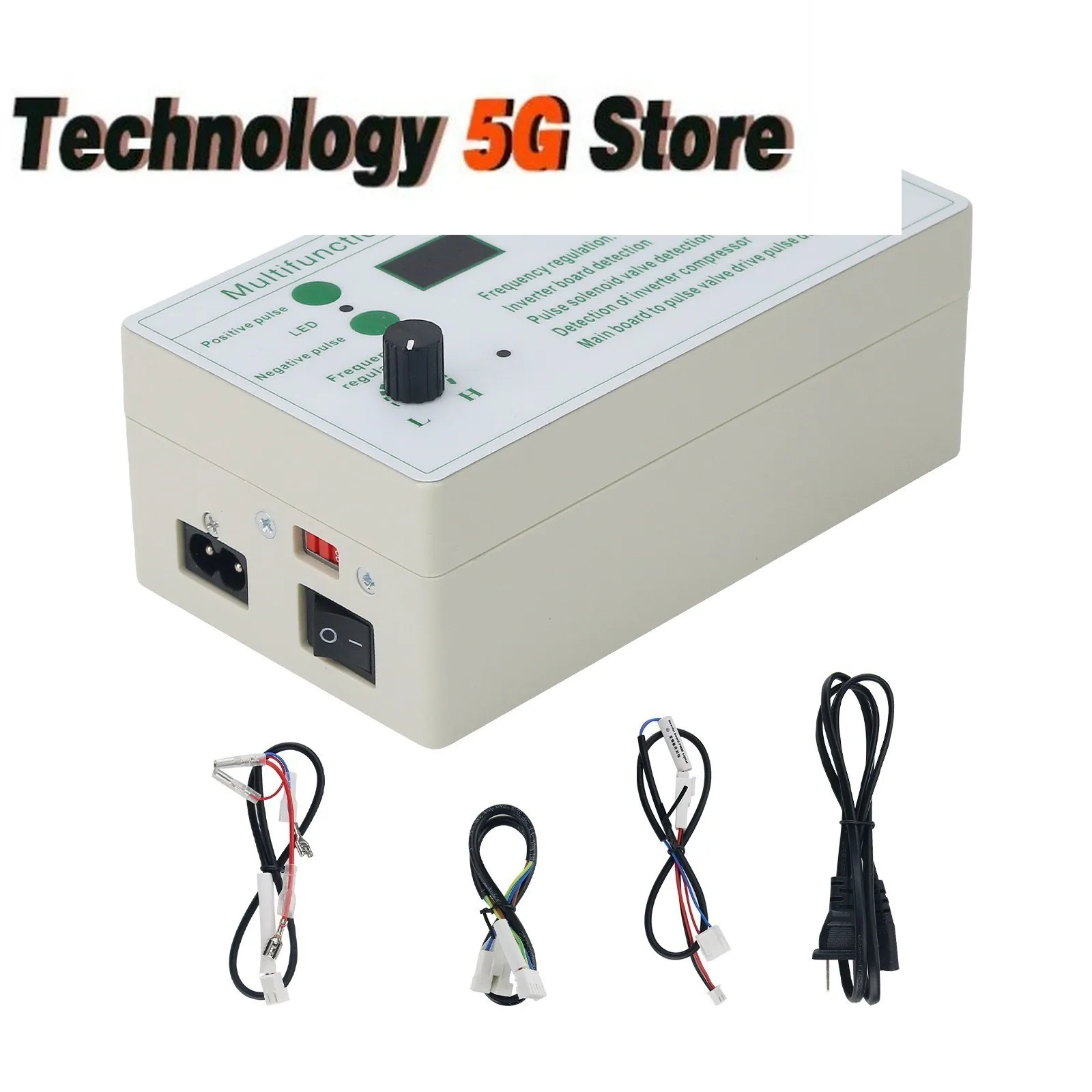 

4-In-1 Inverter Refrigerator Detector Refrigerator Repair Tool Pulse Solenoid Valve Test English Version