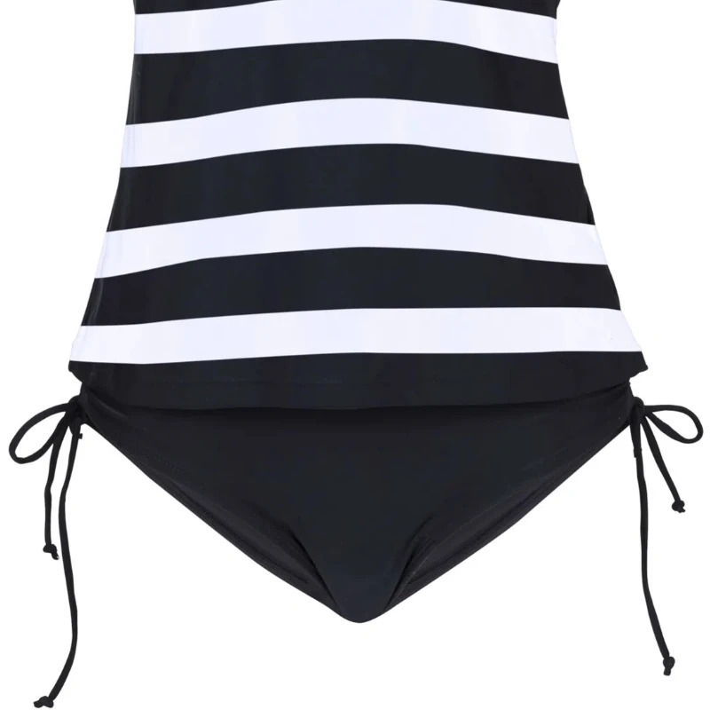 Two Piece Swimwear Women Sporty Tankini Swimsuits Push Up Womens Bathing Suits Stripe Swimming Suit Bikini 2022 Mujer M-2XL