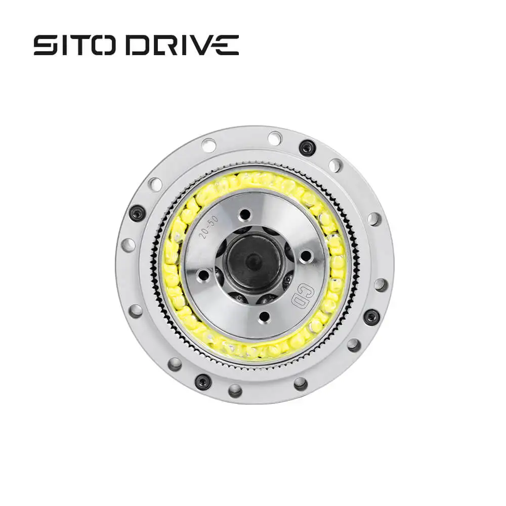 SitoDrive CD-20 Harmonic Reducer CSD-20 High Precision Gearbox Strain Wave Drive for Robotics Satellite BLDC Medical Use