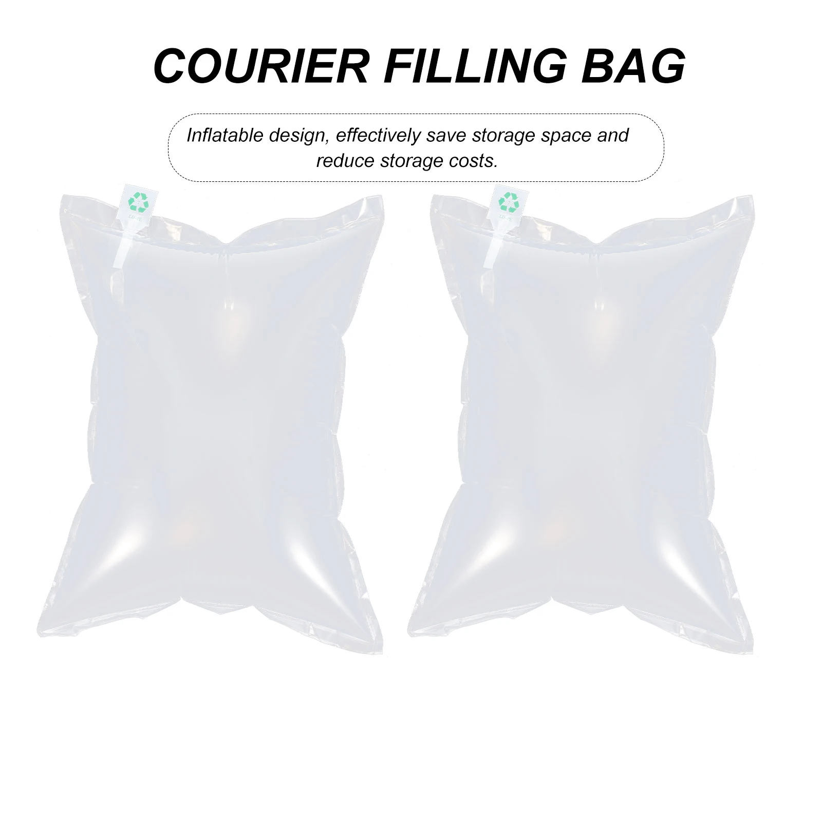 100 PCS Inflatable Bag Cushioning Wrap Mailer Protective for Shipping
