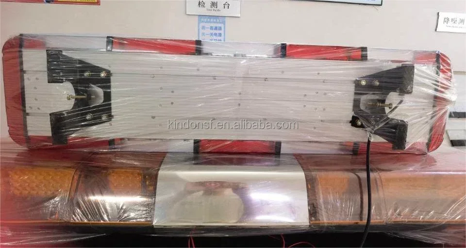 202648 inch Kindonsafety Double rows LED Emergency Car Roof Light bar red white with high brightness LEDs TBD2833