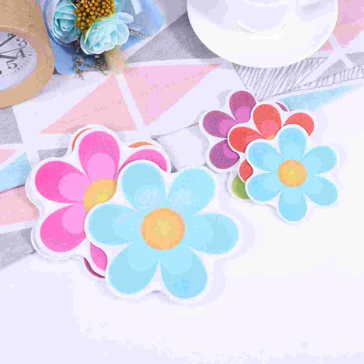 10 Pcs Bathtub Floral Stickers Anti-slip Decals Bathroom Laptop 1000X1000X020CM Child