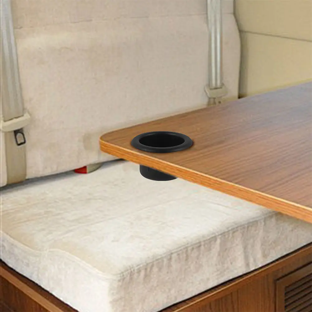 

4Pcs Rv Plastic Cup Holder Inserts Recessed Drink Can Holders Car Cup Accessories Replacement Stable Nonslip Bottle Holders