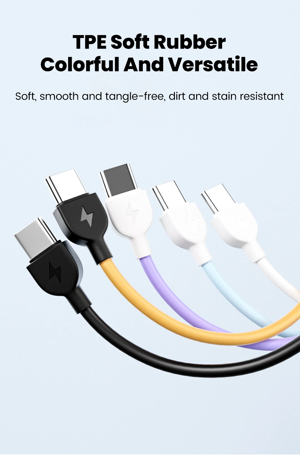16 cm kurzes Kabel Schlüsselanhänger PD 60 W Typ C auf USB C-Kabel Schnellladung für iPhone 15 16 Samsung Xiaomi Power Bank USB C-Datenkabel – Detail 4