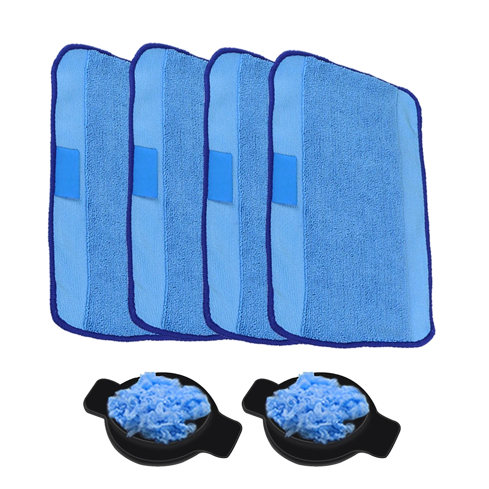 Piezas de repuesto para mopa iRobot Braava, 4 piezas, 320, 380, 381, 380T, 390, 390 T, menta, 4200, 4205, 5200, 5200C