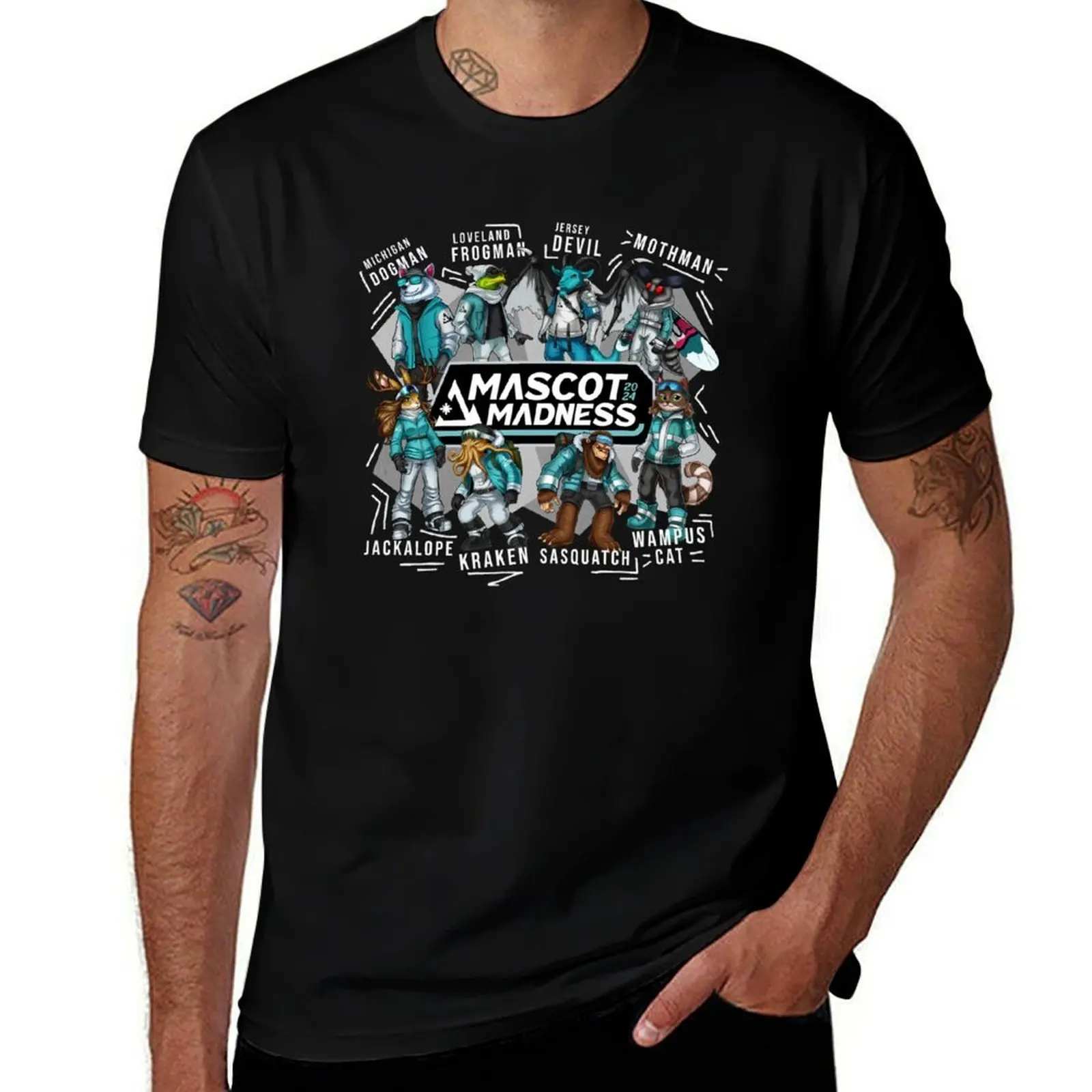 

Share Winter: Mascot Madness T-Shirt man t shirt cotton high quality essential t shirt T-Shirt