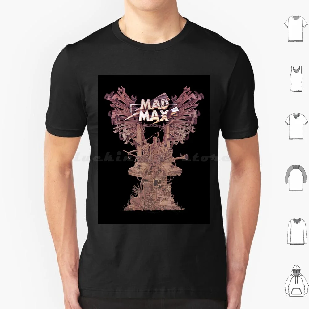 Mad Max 1 & 2 Tribute T Shirt Cotton Men Women DIY Print Mad Max Mad Max 2 Road Mel George Miller Broken Hill Silverton