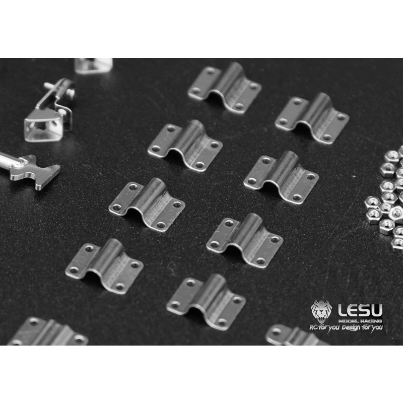 1/14 Metall-Laderaumtürschloss für Lesu A0015 Container für Tamiya 1850 RC Modell Traktor Toucan Spielzeugauto Th09766 – Detail 3