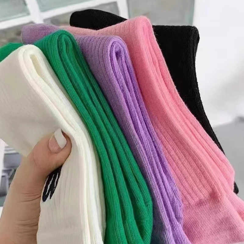 

Casual Heart Love Socks for Women Cute Comfortable Funny Sock Girl Female Girls Winter Summer Fall Sporting Korean Cotton Meias