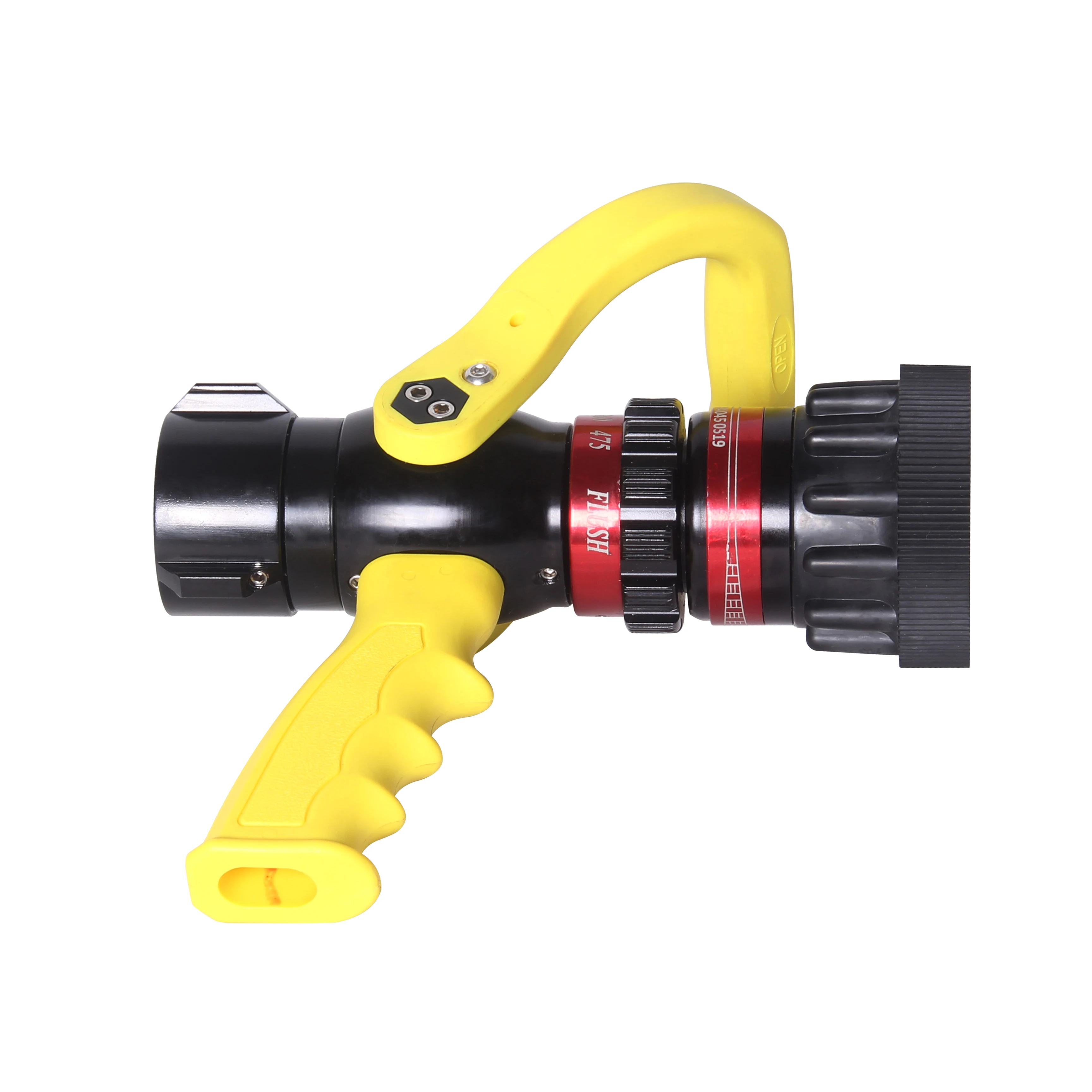 Fire Hose Spray Nozzle High Quality No Recoil Flow Pistol Grip Jet Spray Fire Hose Nozzle Gun